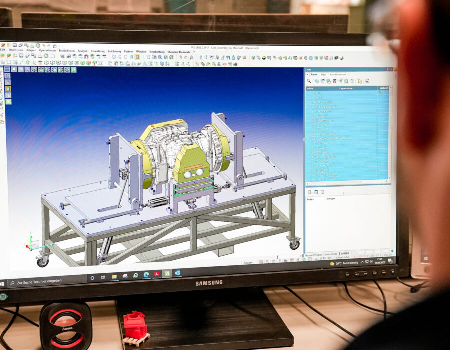 Our services for new projects include, among other things, professional consulting and support for casting design and the selection of the appropriate material.